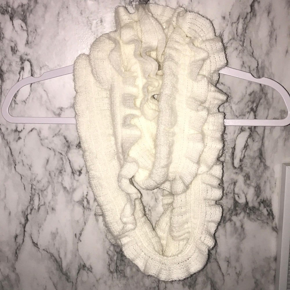 White scarf